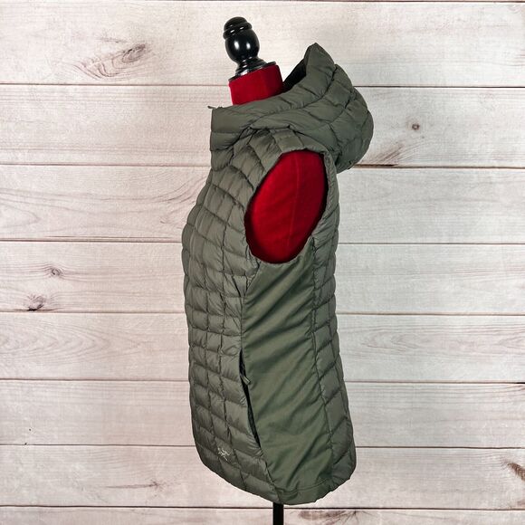 Arc'Teryx Vest Quilted Goose Down Full Zip Hooded - Picture 4 of 12